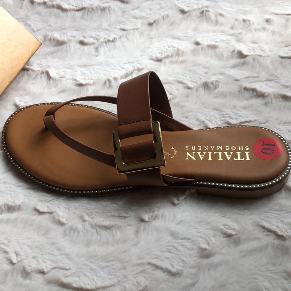 Italian Shoemakers Ladies Flat Sandals - Picture 9 of 9